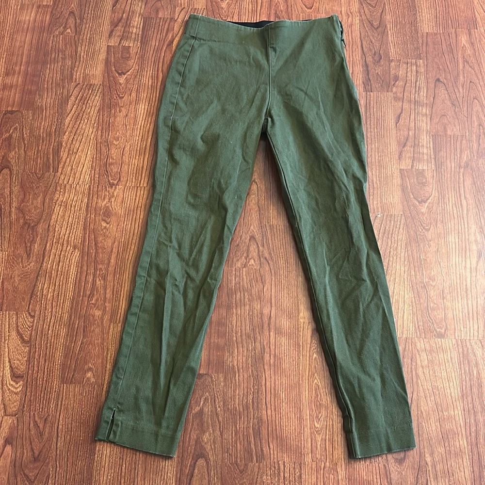 Old Navy Olive Green Side Zip pants size 0